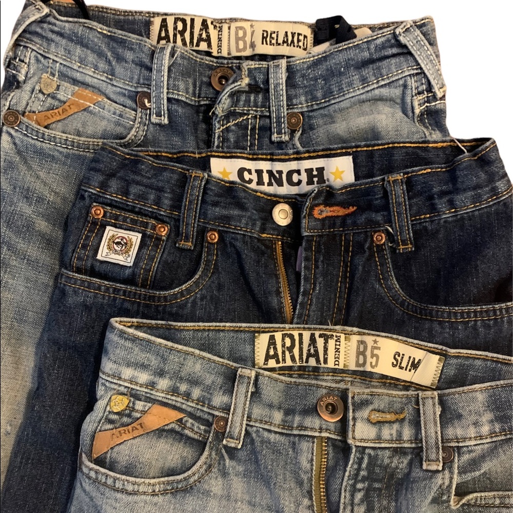 Lot of boy’s jeans.